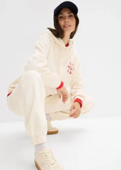 Mujer bonprix bonprix Sudadera holgada de algodón puro