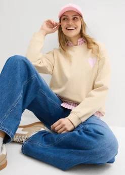 Mujer bonprix bonprix Sudadera holgada de algodón orgánico