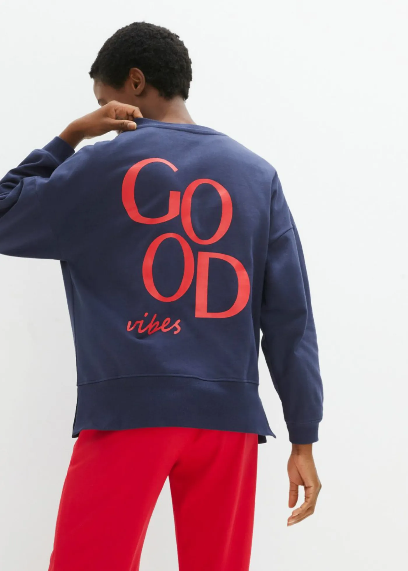 Mujer bonprix bonprix Sudadera holgada de algodón orgánico