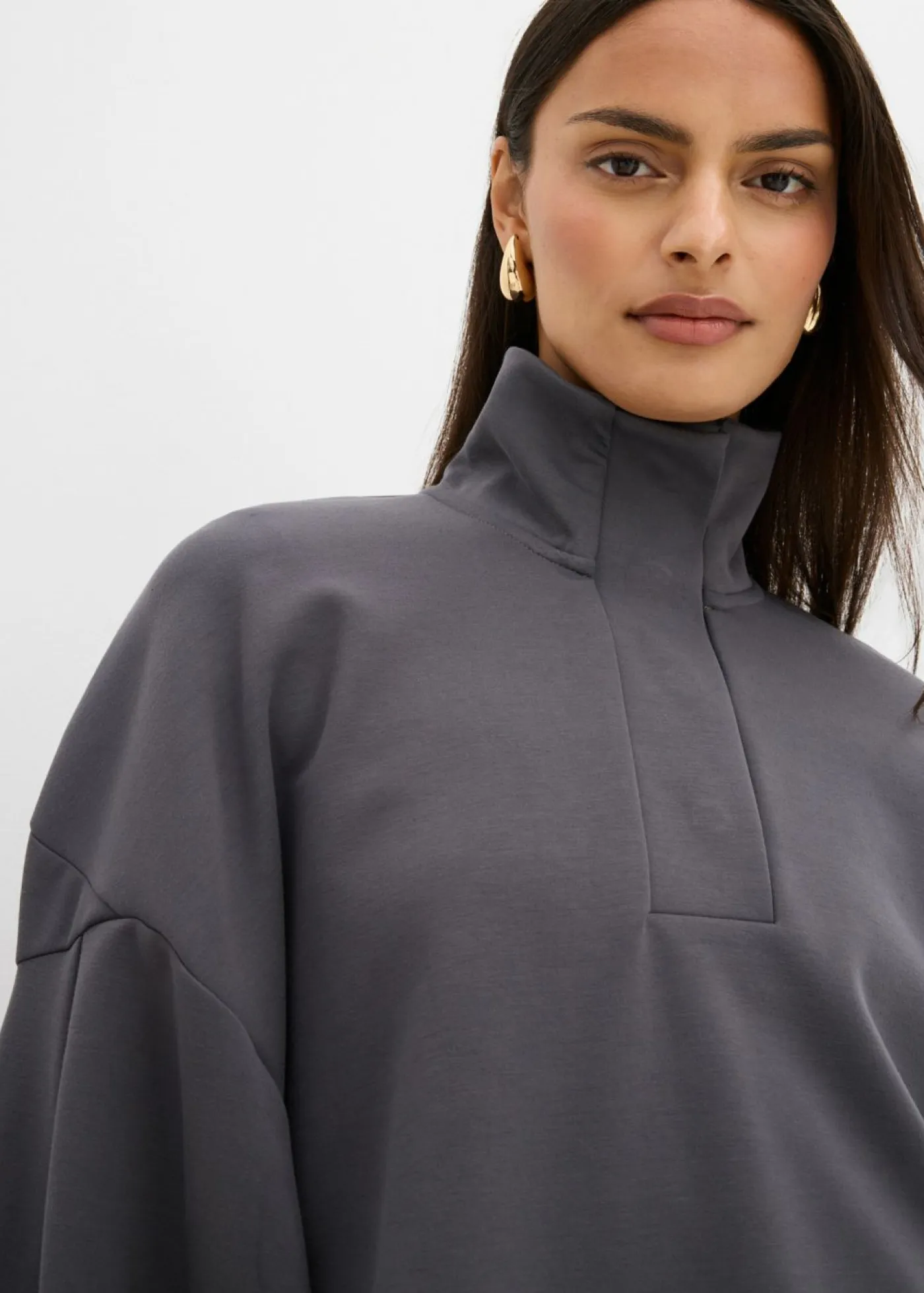 Mujer bonprix bonprix Sudadera holgada de neopreno