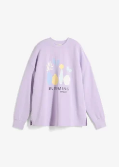 Mujer bonprix bonprix Sudadera holgada en mezcla de algodón