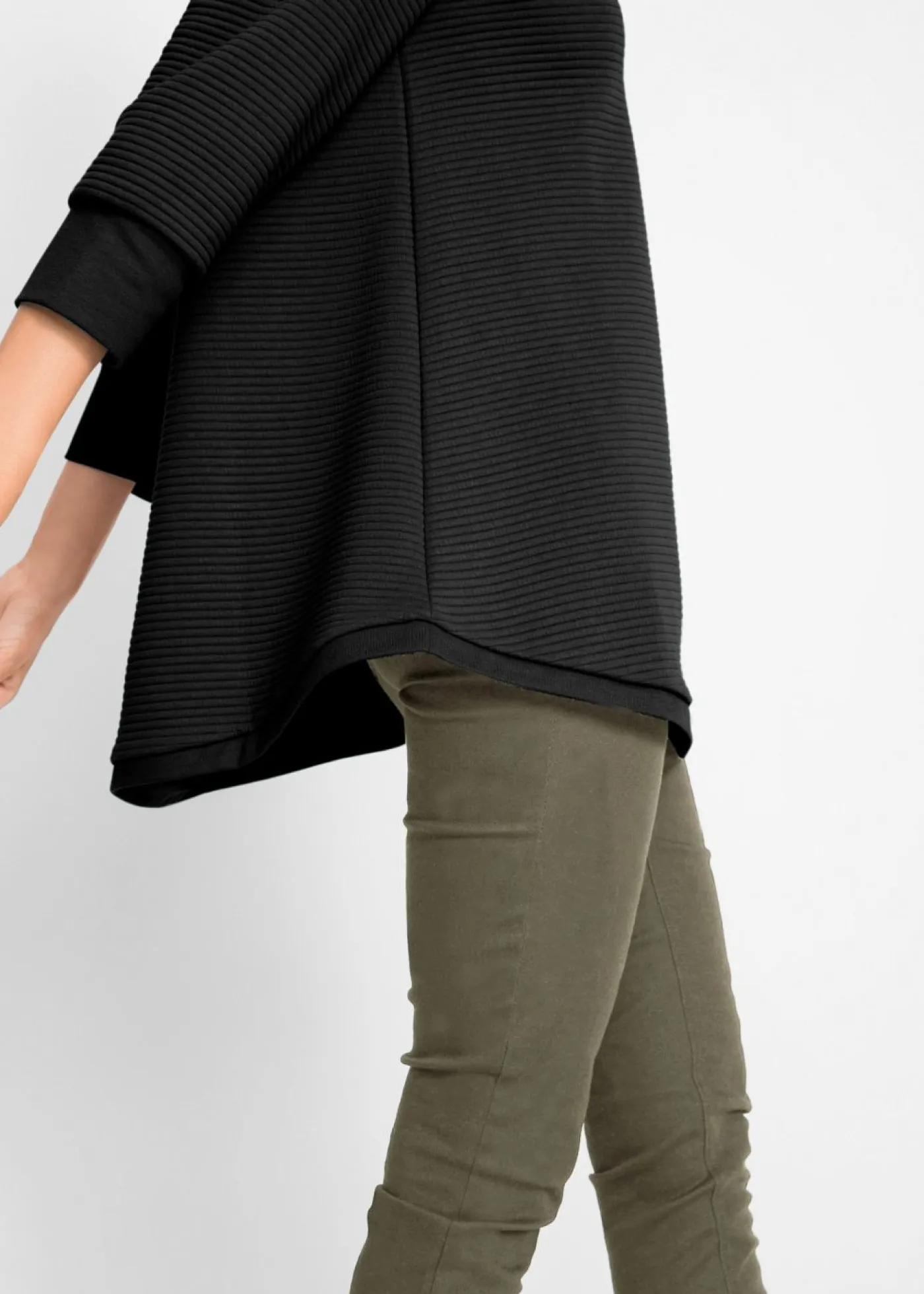 Mujer bonprix bonprix Sudadera larga con viscosa