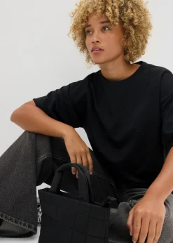 Mujer bonprix bonprix Sudadera larga de algodón puro