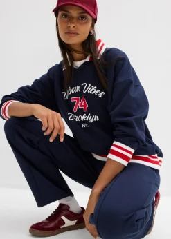 Mujer bonprix bonprix Sudadera oversize de algodón orgánico puro