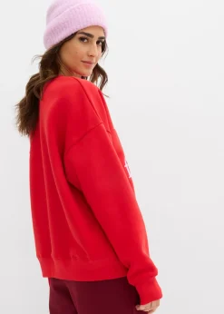 Mujer bonprix bonprix Sudadera oversize de mezcla de algodón