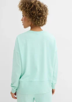 Mujer bonprix bonprix Sudadera oversize de mezcla de algodón