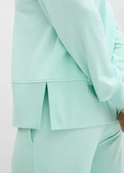 Mujer bonprix bonprix Sudadera oversize de mezcla de algodón