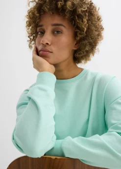 Mujer bonprix bonprix Sudadera oversize de mezcla de algodón