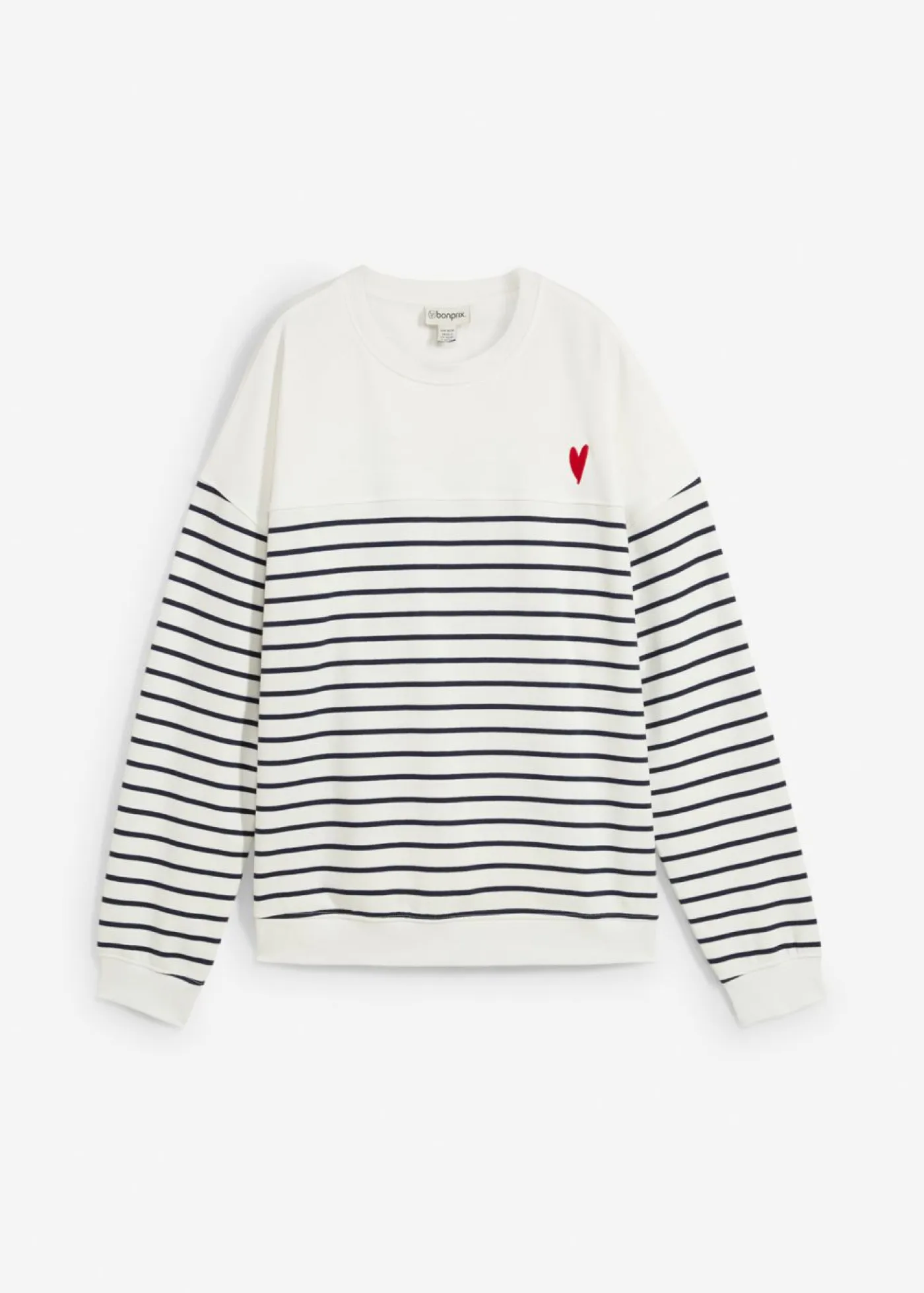 Mujer bonprix bonprix Sudadera oversize de mezcla de algodón