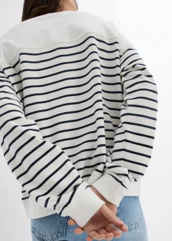 Mujer bonprix bonprix Sudadera oversize de mezcla de algodón