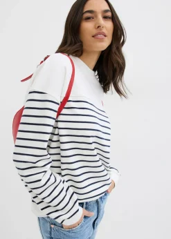 Mujer bonprix bonprix Sudadera oversize de mezcla de algodón