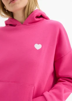 Mujer bonprix bonprix Sudadera oversize de mezcla de algodón suave con capucha