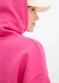 Mujer bonprix bonprix Sudadera oversize de mezcla de algodón suave con capucha