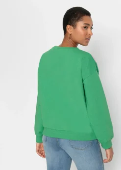 Mujer bonprix bonprix Sudadera oversize en suave mezcla de algodón