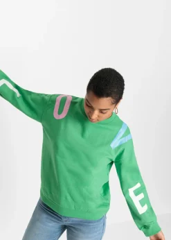 Mujer bonprix bonprix Sudadera oversize en suave mezcla de algodón