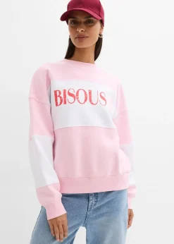 Mujer bonprix bonprix Sudadera oversize en suave mezcla de algodón