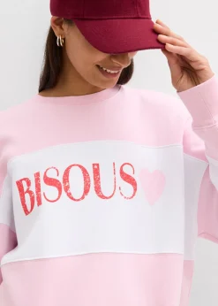 Mujer bonprix bonprix Sudadera oversize en suave mezcla de algodón