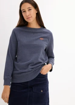 bonprix bonprix Ropa Cómoda>Sudadera (2 unidades) antracita jaspeado+azul marino