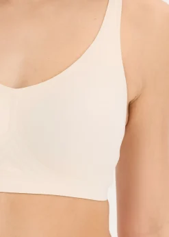 Mujer bonprix bonprix Sujetador acolchado Feel Comfort sin aros con corte láser