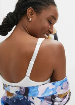 Mujer bonprix bonprix Sujetador básico con aros y efecto brillante (2 unidades)