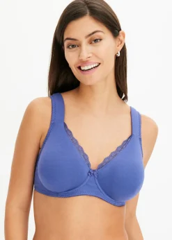 Mujer bonprix bonprix Sujetador básico de algodón orgánico sin relleno con aros (2 unidades)