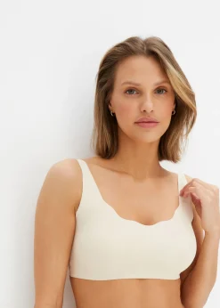 Mujer bonprix bonprix Sujetador básico Feel Comfort con corte láser sin aros