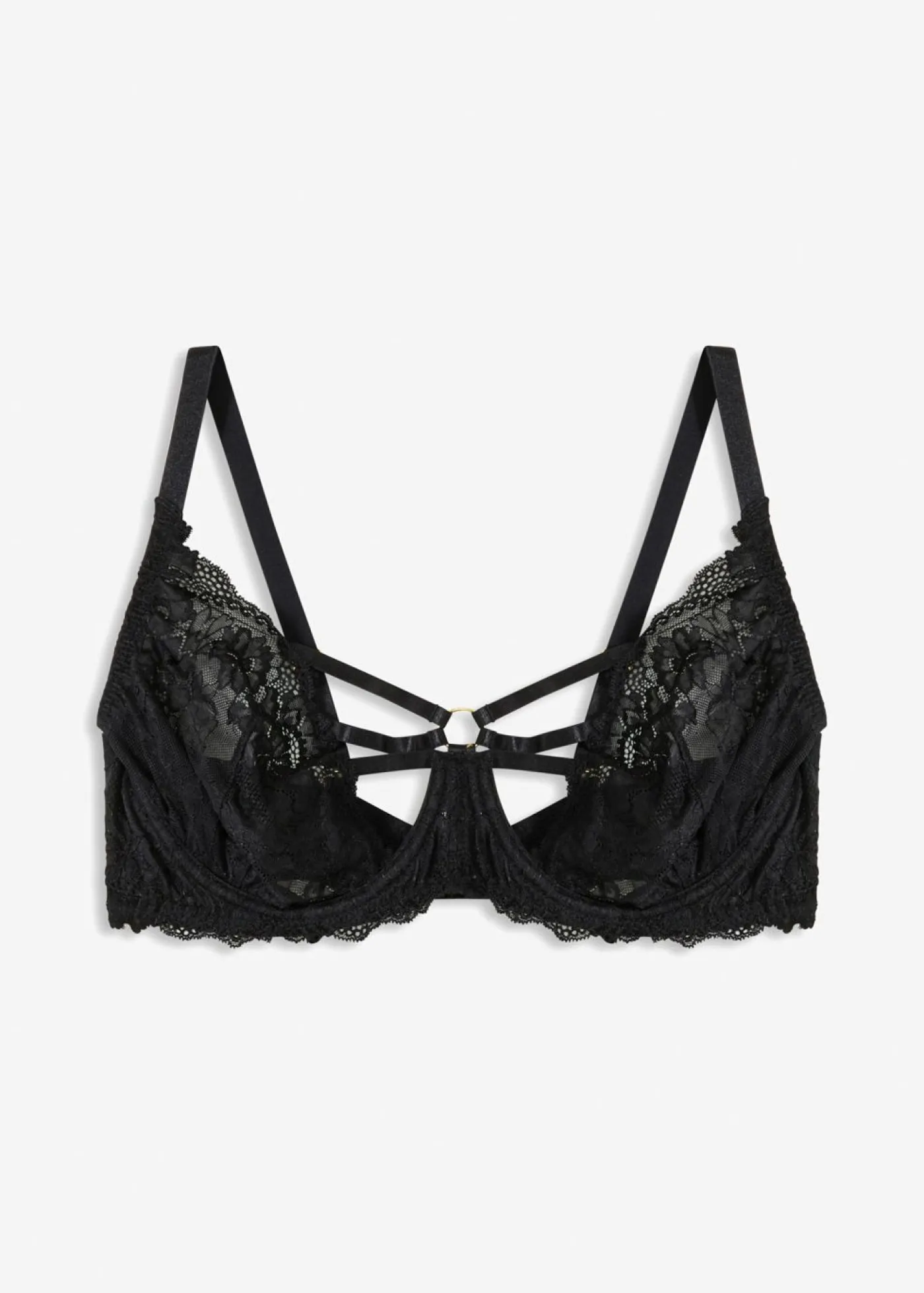 bonprix bonprix Lencería|Lencería Sexy>Sujetador con aros Negro