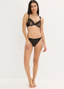 Mujer bonprix bonprix Sujetador con aros de encaje delicado