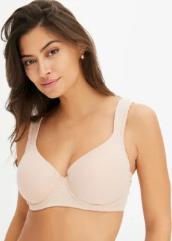 Mujer bonprix bonprix Sujetador con aros y algodón orgánico (2 unidades)