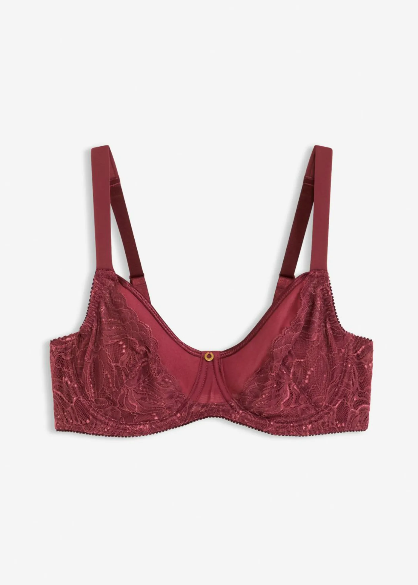 Mujer bonprix bonprix Sujetador con aros y encaje delicado