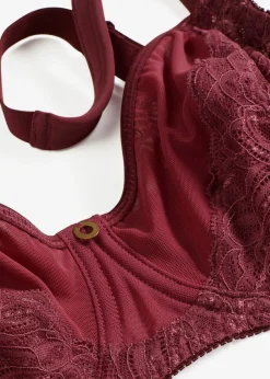 Mujer bonprix bonprix Sujetador con aros y encaje delicado