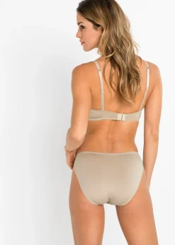 Mujer bonprix bonprix Sujetador con aros y encaje delicado (3 unidades)