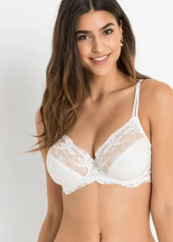 Mujer bonprix bonprix Sujetador con encaje fino (2 unidades)