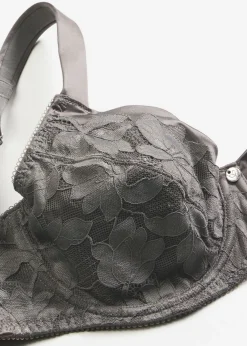 Mujer bonprix bonprix Sujetador con tirantes acolchados y encaje brillante