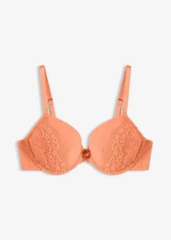 Mujer bonprix bonprix Sujetador de algodón orgánico y encaje con aros