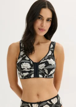 Mujer bonprix bonprix Sujetador de cierre frontal, sin aros, con algodón orgánico (2 unidades)