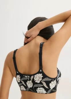 Mujer bonprix bonprix Sujetador de cierre frontal, sin aros, con algodón orgánico (2 unidades)