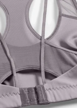 Mujer bonprix bonprix Sujetador deportivo con sujeción media y un ligero brillo