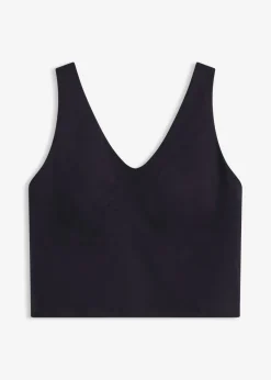 Mujer bonprix bonprix Sujetador deportivo con sujeción media y tacto similar al algodón