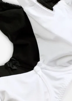 Mujer bonprix bonprix Sujetador reductor básico de algodón orgánico con aros (2 unidades)