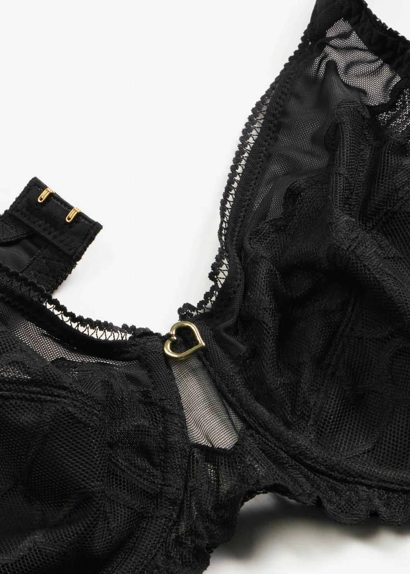 bonprix bonprix Lencería>Sujetador reductor con tirantes acolchados Negro