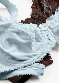 Mujer bonprix bonprix Sujetador reductor con tirantes acolchados (2 unidades)