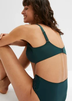 Mujer bonprix bonprix Sujetador reductor con tirantes acolchados (2 unidades)