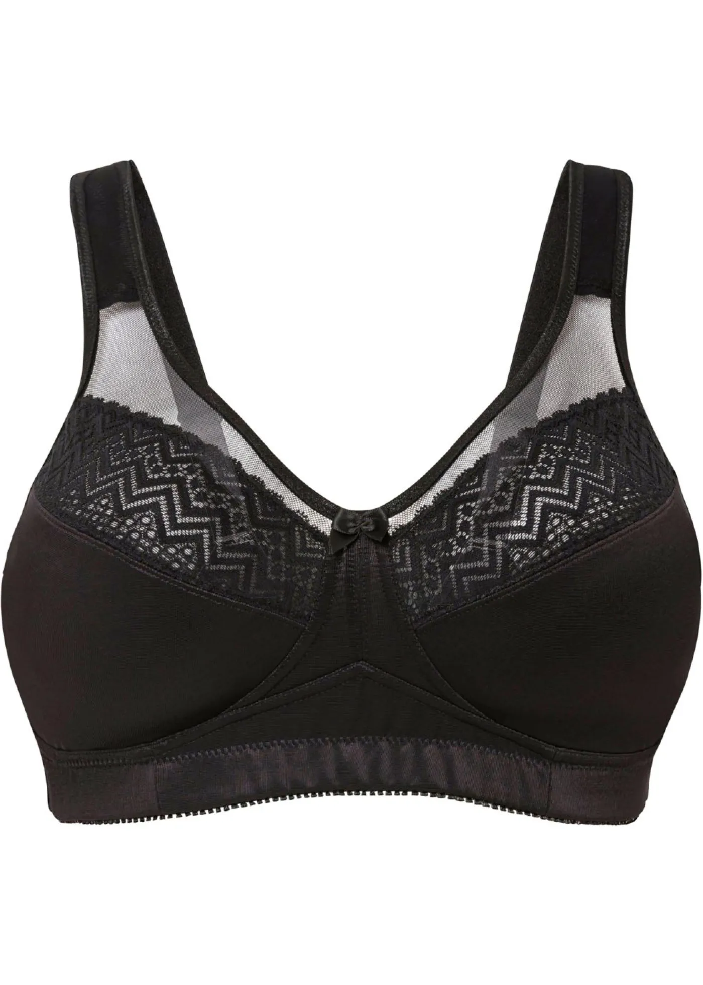 bonprix bonprix Sujetadores|Sujetadores De Copa E A H>Sujetador reductor sin aros Negro