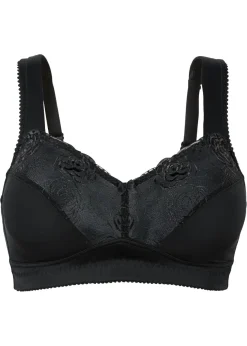 bonprix bonprix Sujetadores>Sujetador reductor sin aros con tirantes acolchados Negro