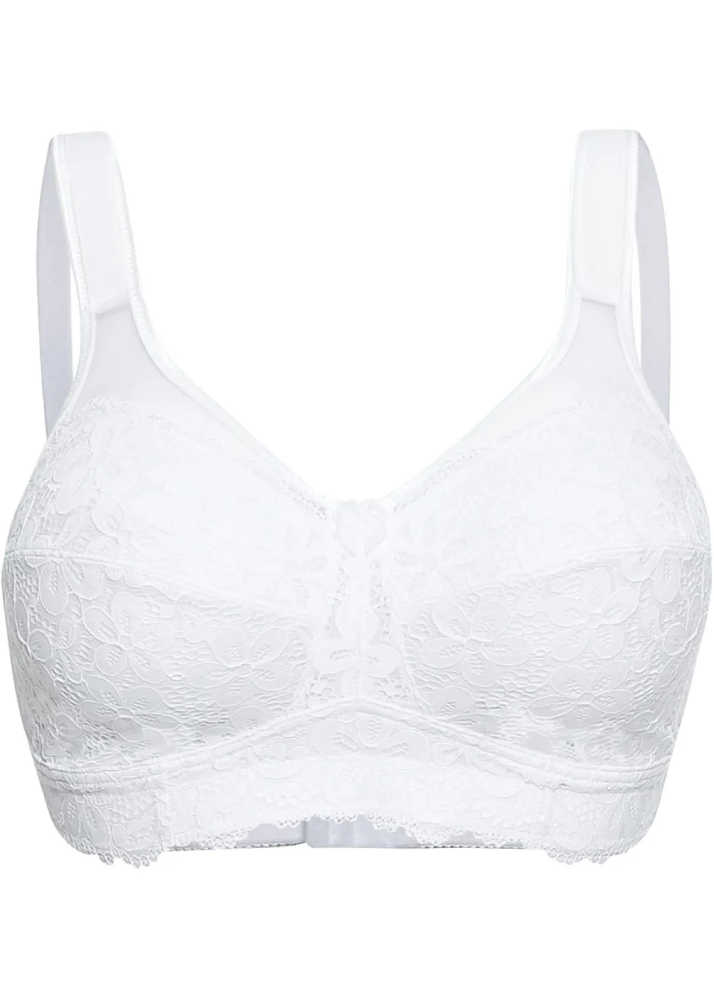 bonprix bonprix Sujetadores De Copa E A H|Sujetadores>Sujetador reductor sin aros con tirantes acolchados Blanco