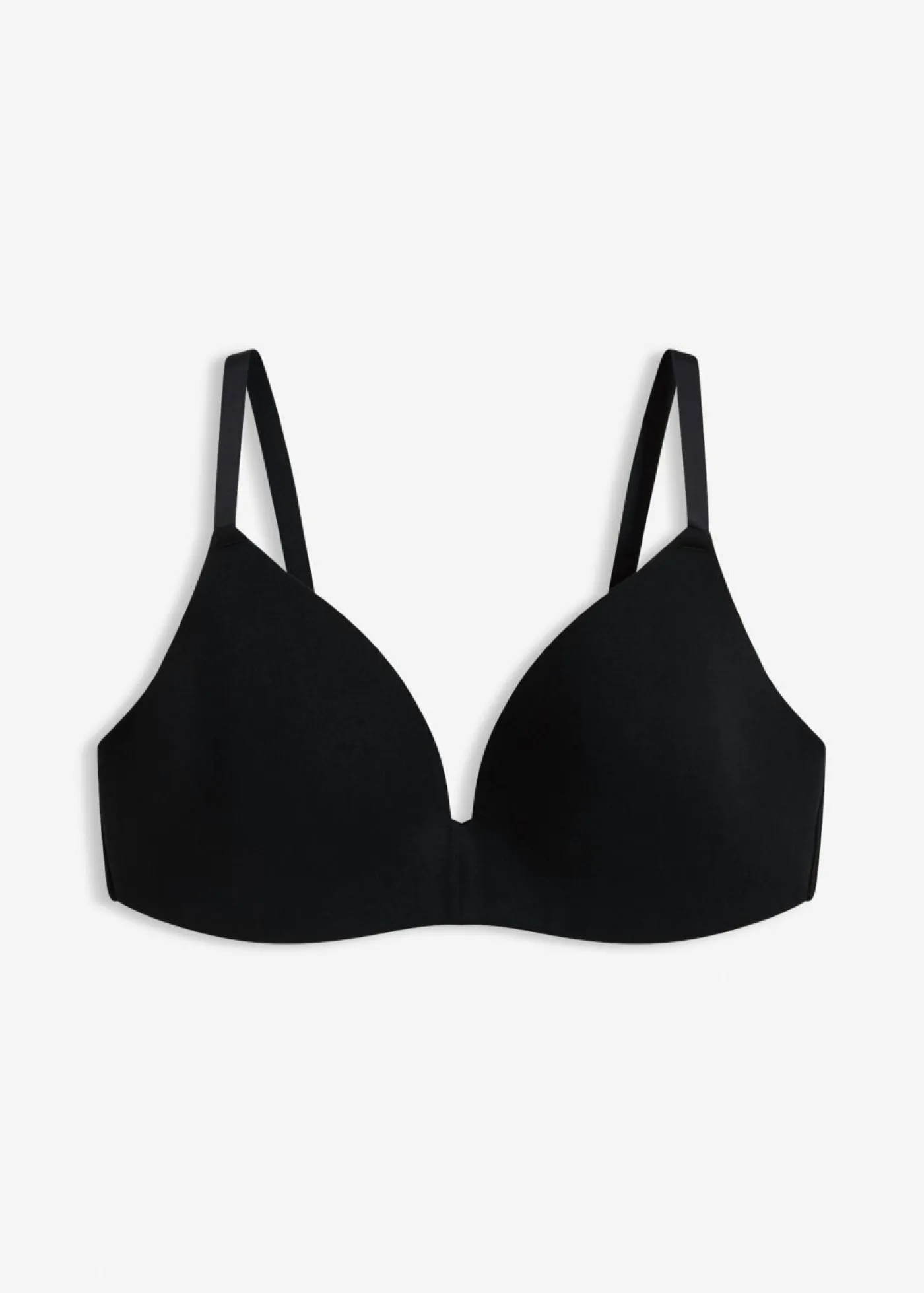 bonprix bonprix Ropa Interior De Algodón>Sujetador sin aros con algodón orgánico Negro