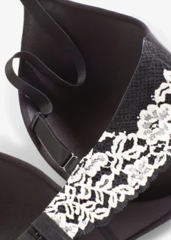 Mujer bonprix bonprix Sujetador sin aros con algodón orgánico y encaje