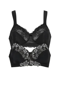 Mujer bonprix bonprix Sujetador sin aros con tirantes acolchados (2 unidades)