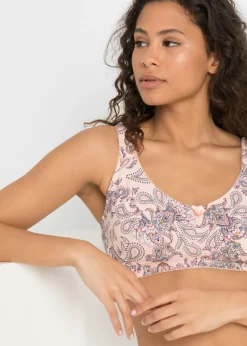 Mujer bonprix bonprix Sujetador sin aros de algodón orgánico (3 unidades)